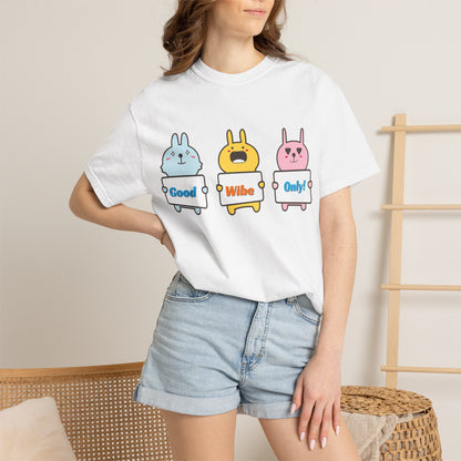 Cute Bunny Graphic T-Shirt
