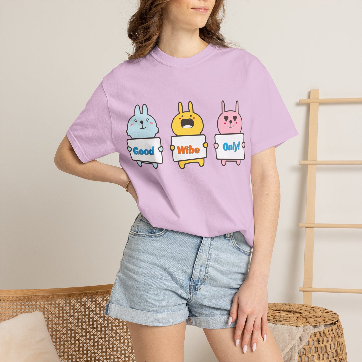 Cute Bunny Graphic T-Shirt